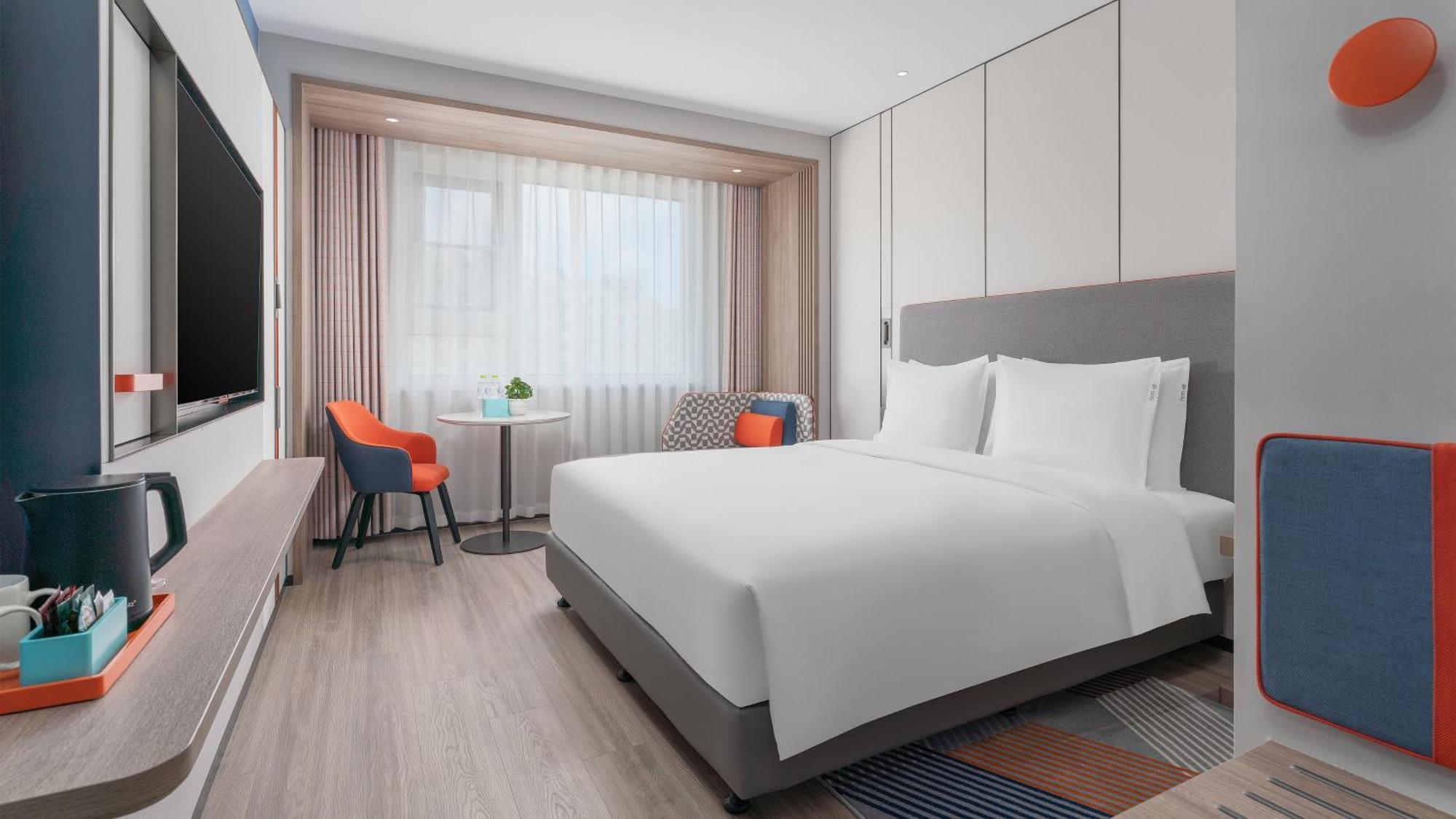 Holiday Inn Express Qingdao Shibei By Ihg Exterior foto